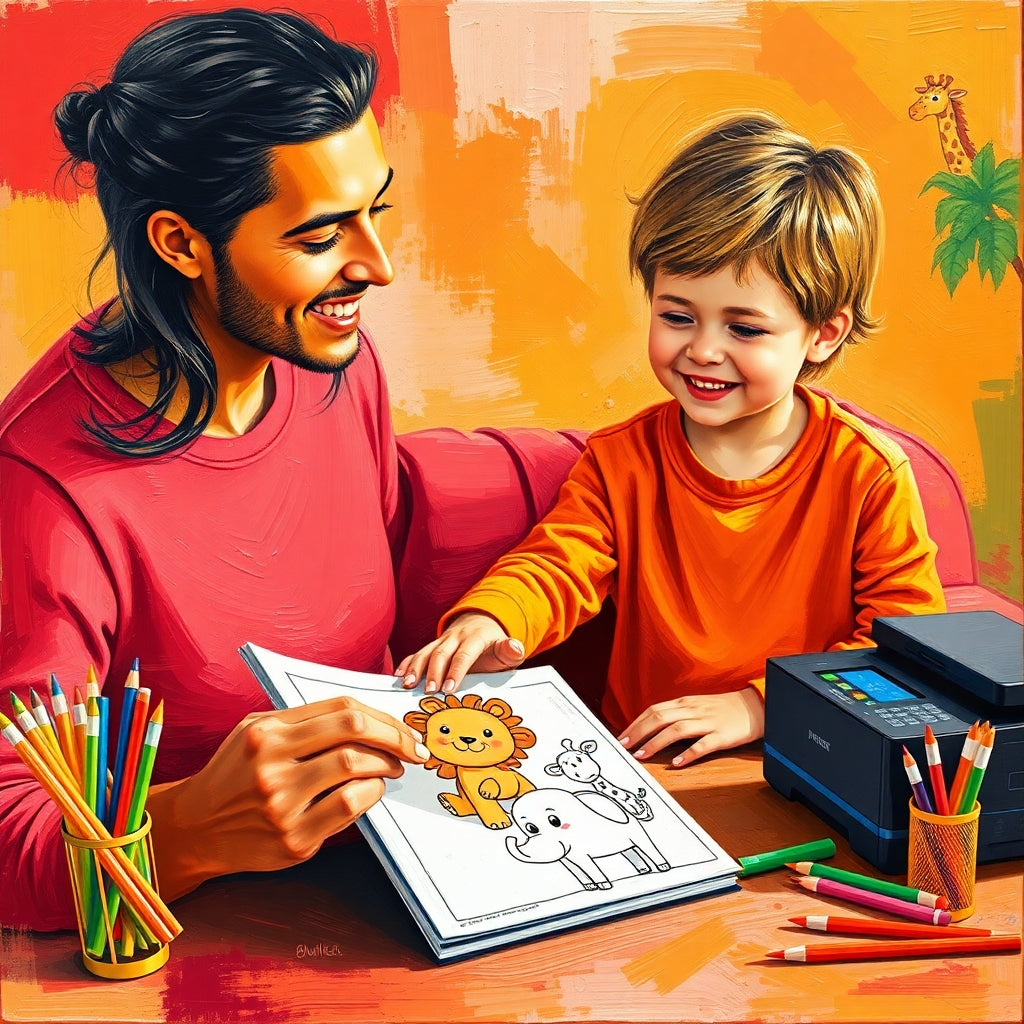 Coloring Book Animals