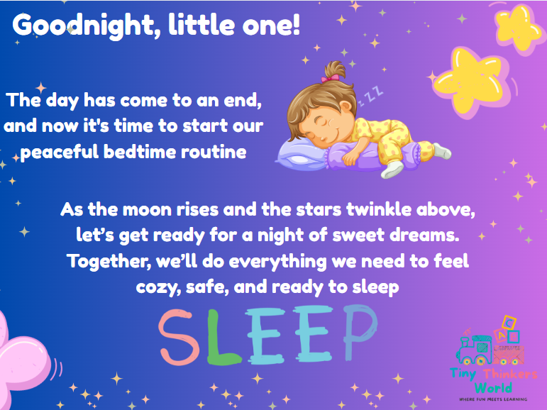 Bedtime Routine Book